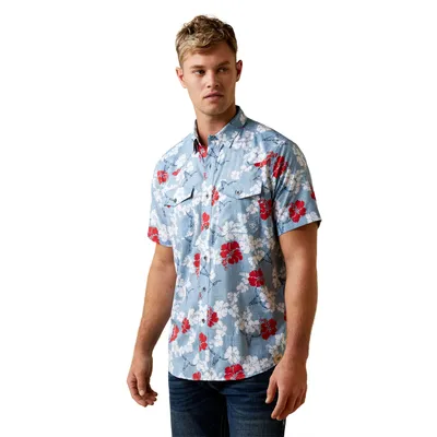 Venttek Western Aloha Fitted Shirt