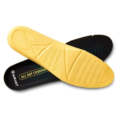 All Day Cushioning Insole Round Toe Footbed