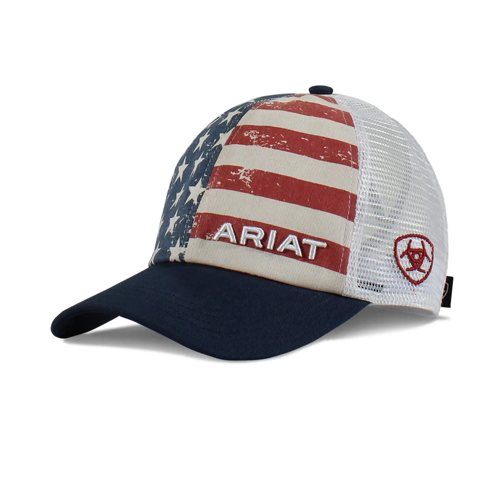 Flag Print Cap