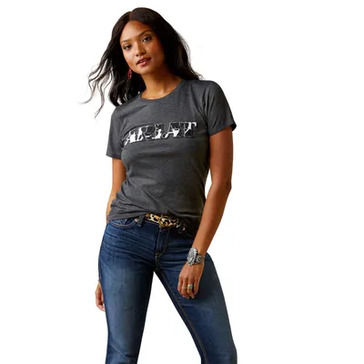 Ariat Cowhide Logo T-Shirt