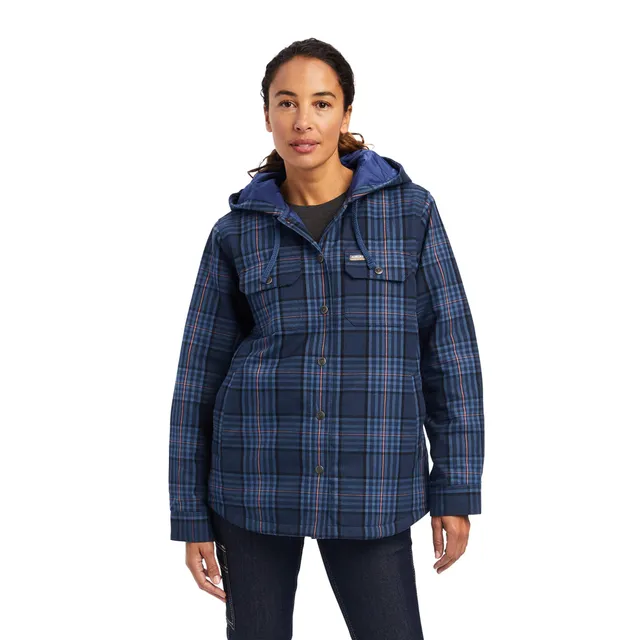 Rebar Flannel Insulated Shirt Jacket