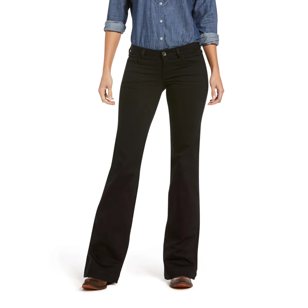 Ariat Trouser Mid Rise Forever Wide Leg Pant