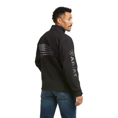 Logo 2.0 Patriot Softshell Water Resistant Jacket