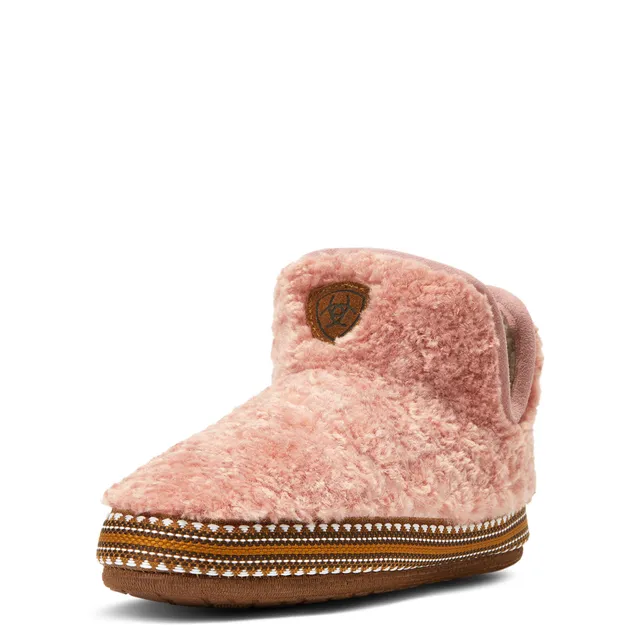 Ariat Pink Bootie Slipper