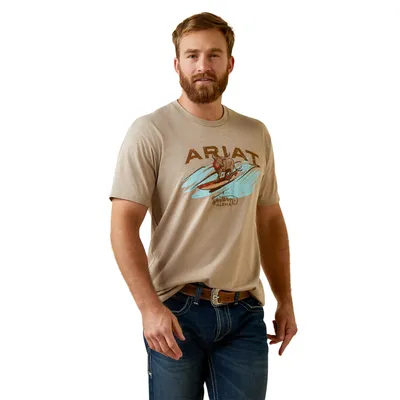 Surf And Turf Western Aloha T-Shirt