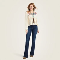 Jacquard Chimayo Top