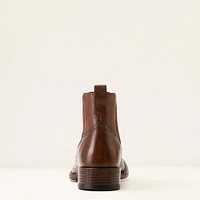 Booker Chelsea Wide Square Toe Western Boot