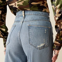 Ultra High Rise Rodeo Quincy Tomboy Straight Leg Jean