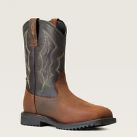 RigTek Wide Square Toe Waterproof Composite Work Boot