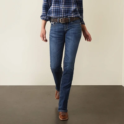 R.E.A.L. Mid Rise Miriam Boot Cut Jean