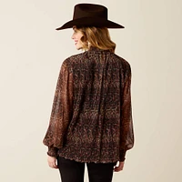 Plume Pleated Shirt