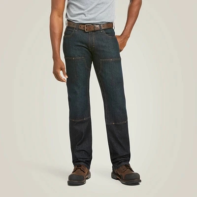 Rebar M5 Straight DuraStretch Basic Double Front Stackable Leg Jean