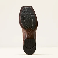Booker Chelsea Wide Square Toe Western Boot
