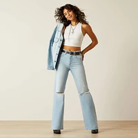 Ultra High Rise Tomboy Wide Leg Jeans