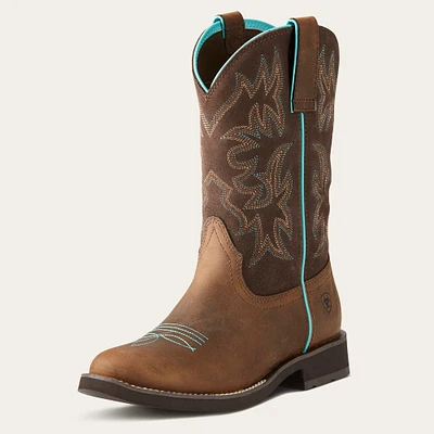 Delilah Round Toe Western Boot