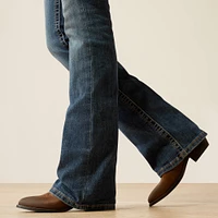 Mid Rise Amora Boot Cut Jeans