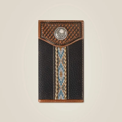 Braided Trim Rodeo Wallet