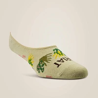 No Slip Show Sock 2 Pair Multi Color Pack