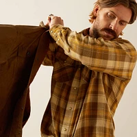 Yellowstone Dun Flannel Retro Fit Shirt