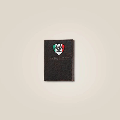 Mexico shield trifold wallet