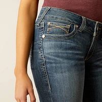 Mid Rise Amora Boot Cut Jeans