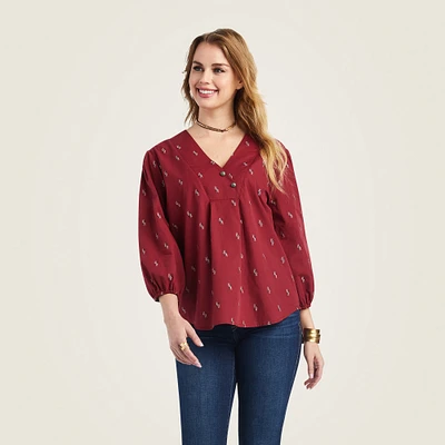 Peasant Top Chimayo Blouse