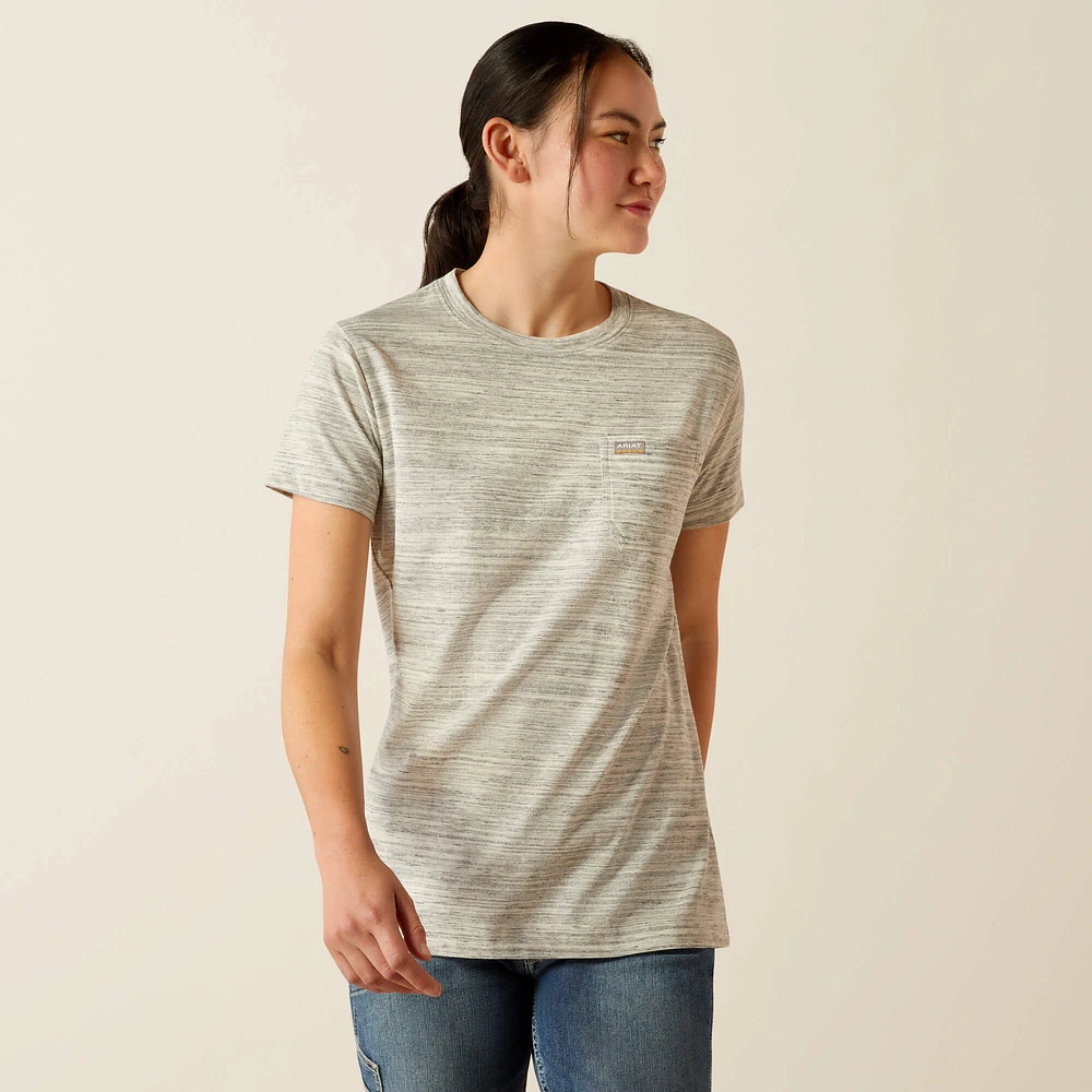 Rebar Cotton Strong Space Dyed T-Shirt