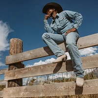 M5 Straight Yellowstone Rider Leg Jeans