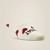 No Slip Show Sock 2 Pair Multi Color Pack