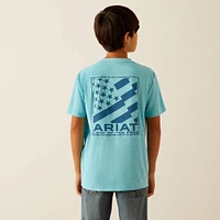 Diagonal Flag Charger T-Shirt