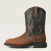 RigTek Wide Square Toe Waterproof Composite Work Boot