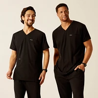 Derham 6 Pocket Scrub Top