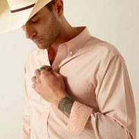 Wrinkle Free Solid Fitted Shirt