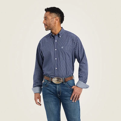 Wrinkle Free Immanuel Classic Fit Shirt