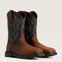RigTek Wide Square Toe Waterproof Composite Work Boot