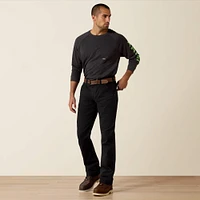 Rebar M5 Straight DuraStretch Washed Twill Dungaree Leg Pant