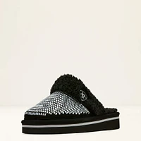 Jackie Square Toe Stack Slipper
