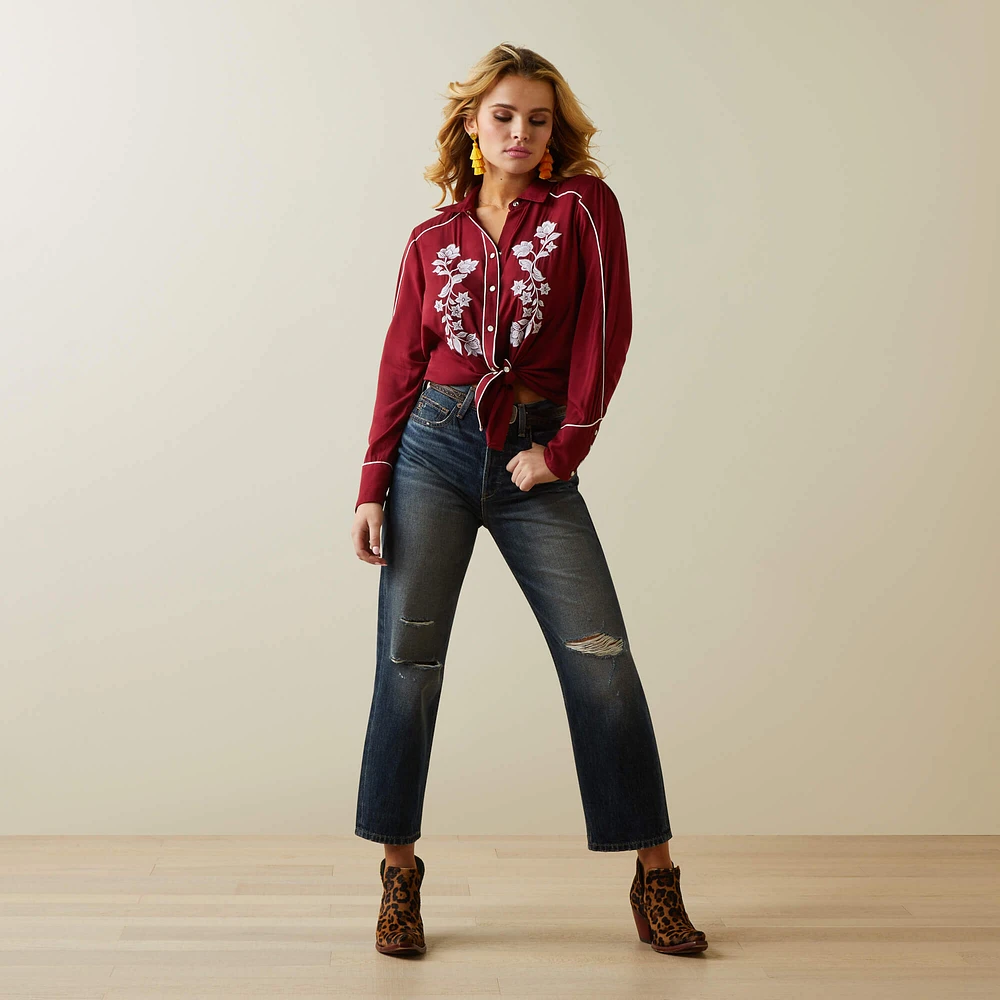 Ultra High Rise Tomboy Straight Jean