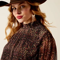 Plume Pleated Shirt