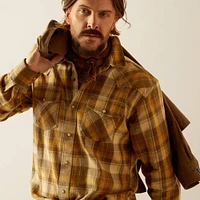 Yellowstone Dun Flannel Retro Fit Shirt