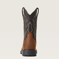 RigTek Wide Square Toe Waterproof Composite Work Boot
