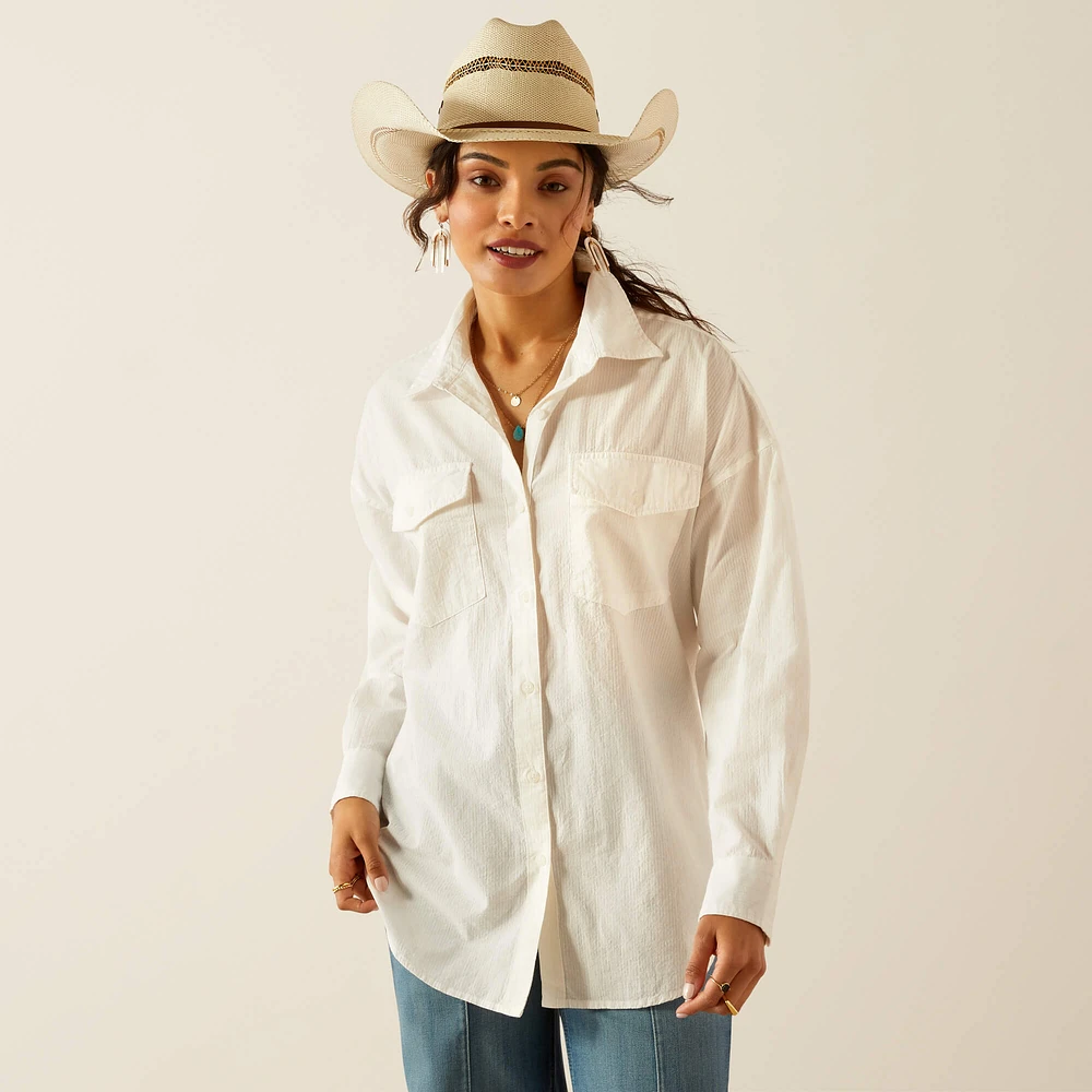 Baggy Button Up Shirt