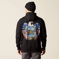 Rebar Workman Moto Eagle Hoodie