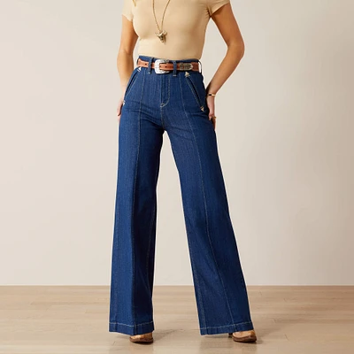 Ultra High Rise Bria Wide Leg Jeans