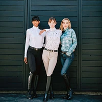 Halo Denim Knee Patch Breech