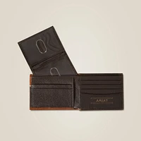 Braided Trim Bifold Wallet