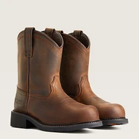 Fatbaby Work Pull-On Steel Toe Boot