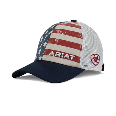 Flag Print Cap