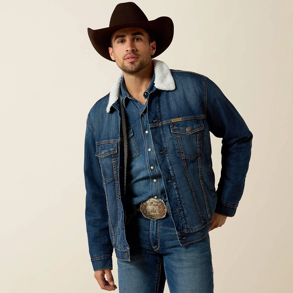 Sherpa Lined Trucker Jacket