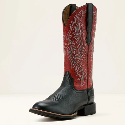 Round Up W Toe StretchFit Western Boot